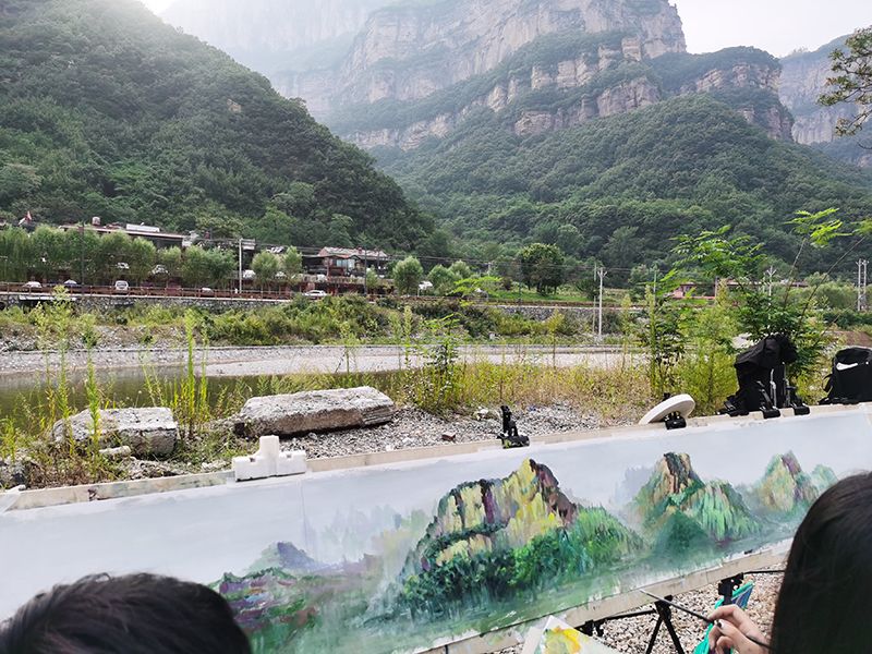 寫(xiě)生風(fēng)采